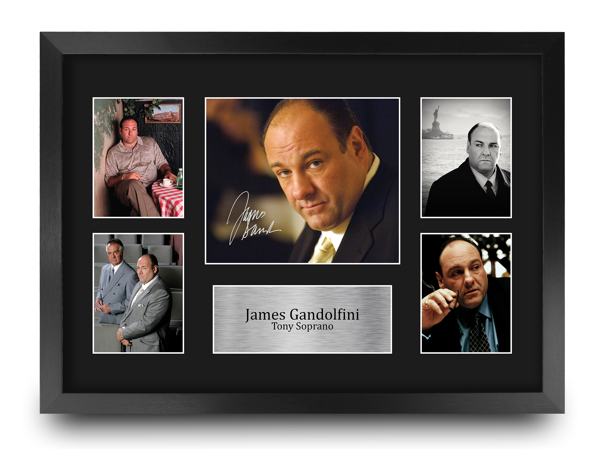 Autógrafo preimpreso firmado de James Gandolfini foto regalo para un fanático de Los Soprano - Imagen 18 de 24