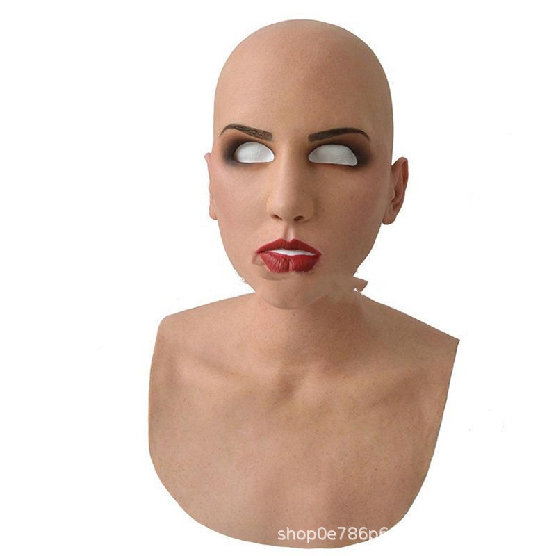Breaking Bad alte weiße lebensechte Maske Glatze Bart alter Mann Cosplay Halloween Requisiten - Bild 12 von 31