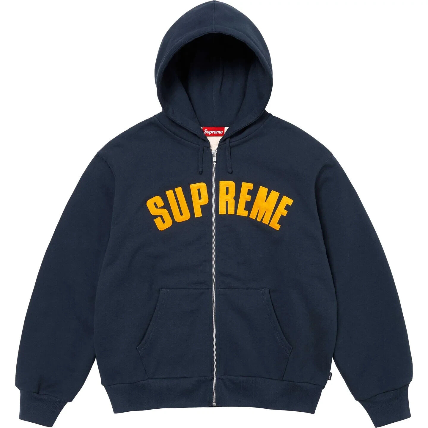 Supreme Arc Thermal Zip Up Hooded Sweatshirt 6colors FW24