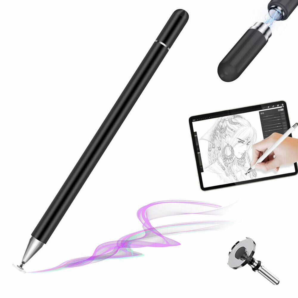Thin Capacitive DISC Touch Screen Stylus Pen For Android Tablets iPads Phones - Zdjęcie 13 z 14