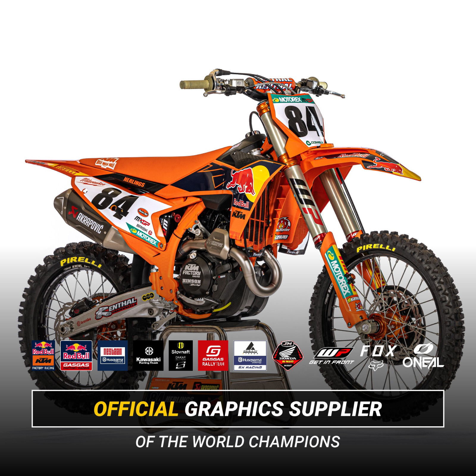 KTM SX SXf 2005 & 2006 125 200 250 450 525 Graphics Decals Stickers SCRUB