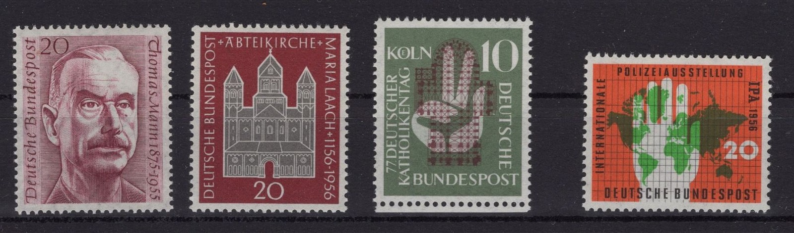 Federal Michel No. 237 – 240 mint never hinged