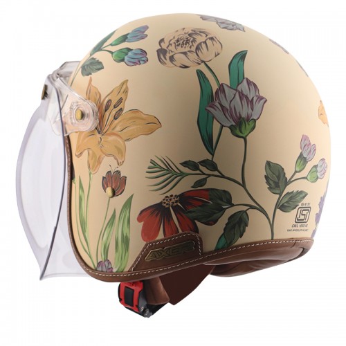 Cascos de moto cara abierta AXOR “ RETRO JET GIRLS” - Imagen 13 de 26