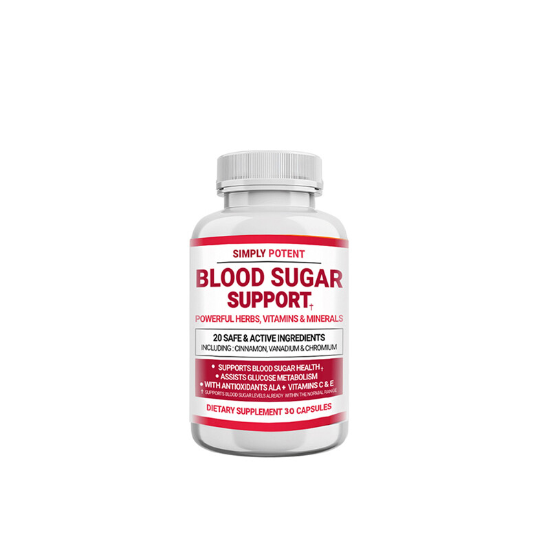 Blood Sugar Support – Support Healthy Body & Blood Sugar Balance 30 To 120 Caps