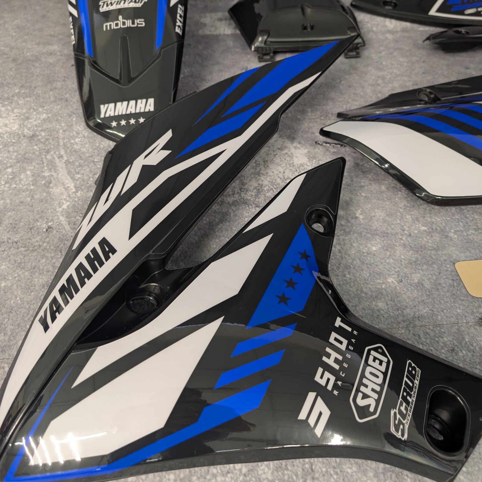 Plastics + Graphics Yamaha WR450F 2019-2023 WR250F 2020-2024