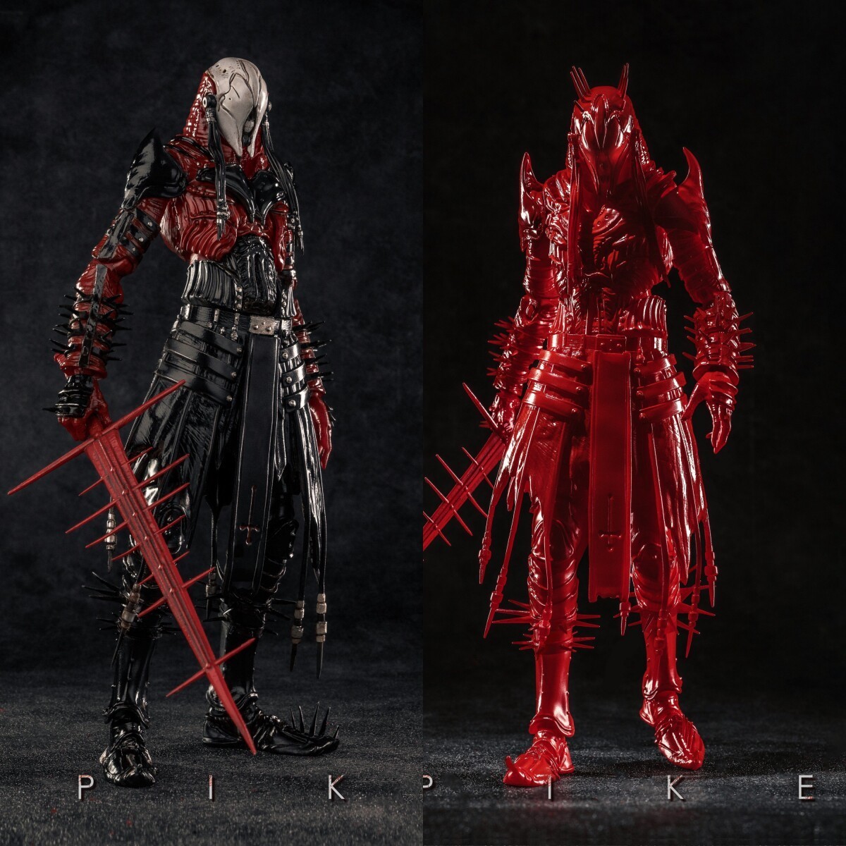 Acefigz 1/12 Gothic Style Spike AF001 / AF002 / AF003 Actionfigur Modell...