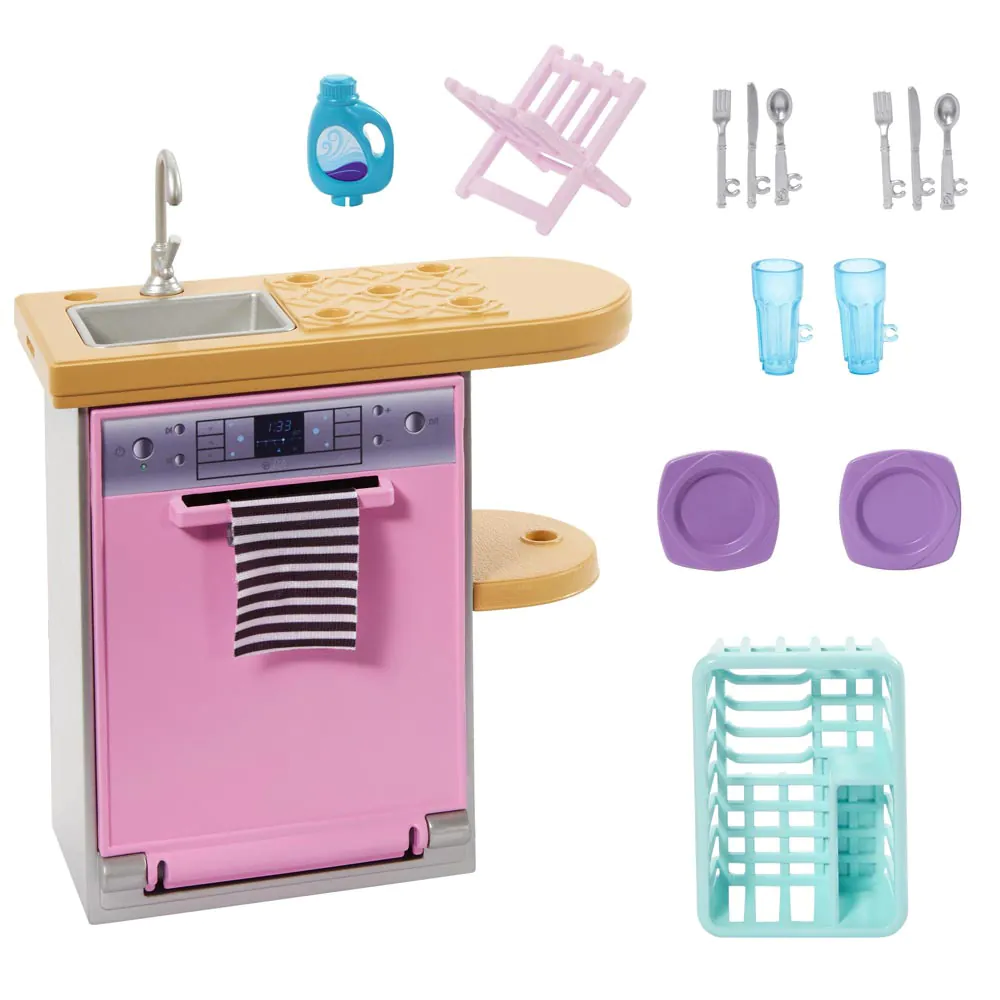 MATTEL BARBIE Nachlass Möbel Haus & Garten Mini Spielsets Sortiment NEU wählbar - Bild 18 von 18