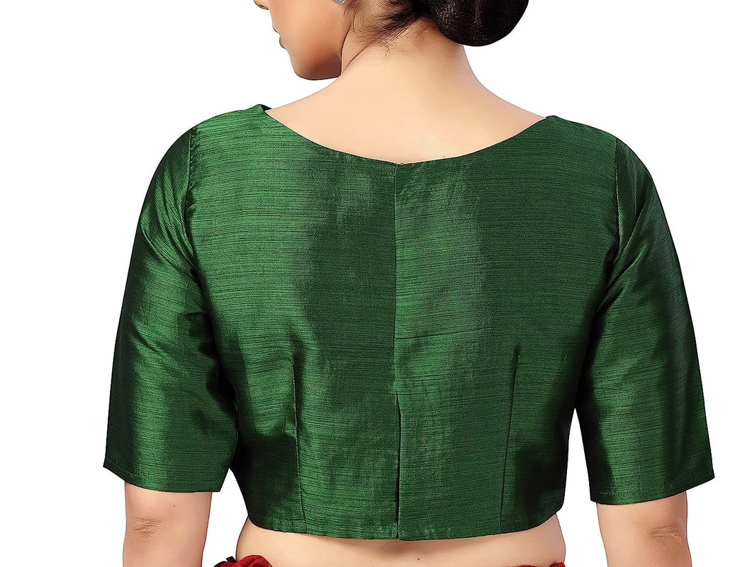 Women's Blouse Designer Beautiful Lehenga Crop Top Party Wear Choli Saree Blouse - Picture 50 of 146