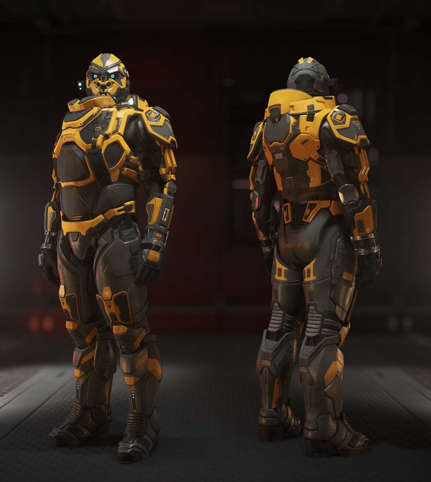 STAR CITIZEN - VOIDRIPPER HELMET & DEFIANCE ARMOR - 3 VERSIONS | eBay