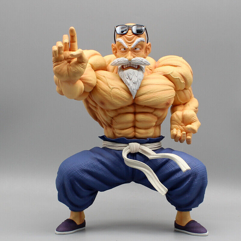MAESTRO ROSHI MUSCLE 24 cm LUJO TORTUGA GENIAL Dragon Ball 2 VERSIONES