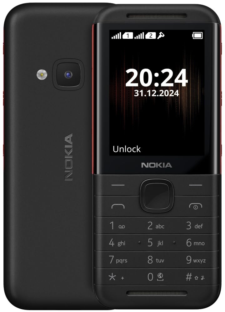 Nokia 5310 Dual SIM Keypad Phone with MP3 Player and Rear Camera unlocked
