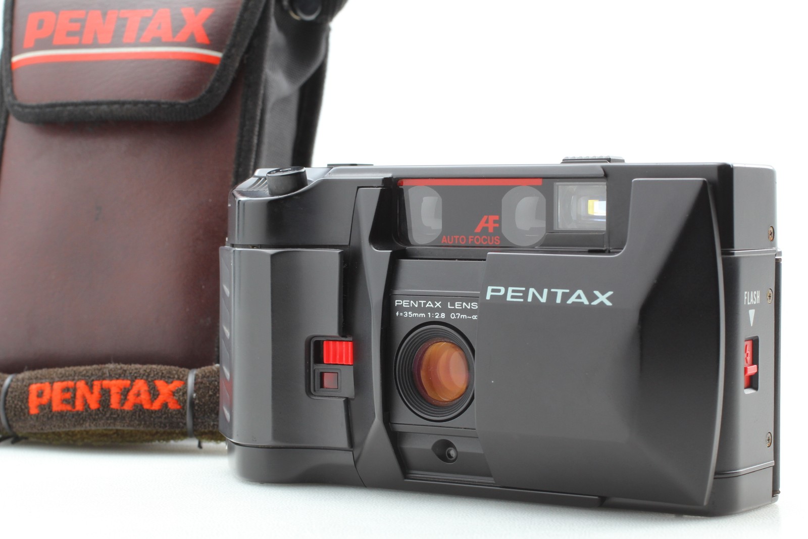 N MINT W/CASE] Pentax PC35 AF-M SE DATE 35mm Point & Shoot Film