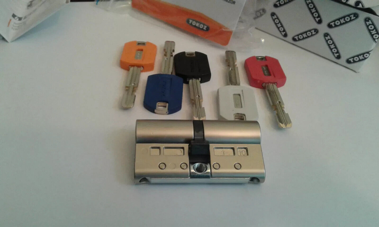 TOKOZ PRO 300 High Security Lock With 3 Or 5 keys and Keycode Card