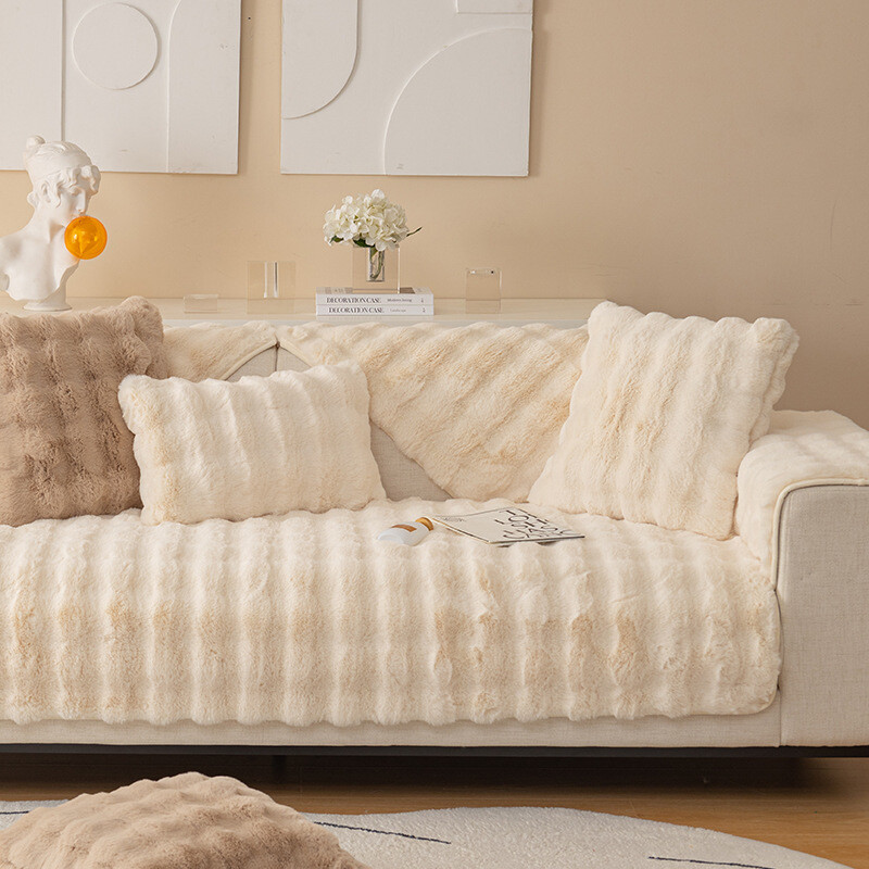 Soft and Comfy Non-slip Plush Sofa Cushion for Maximum Comfort