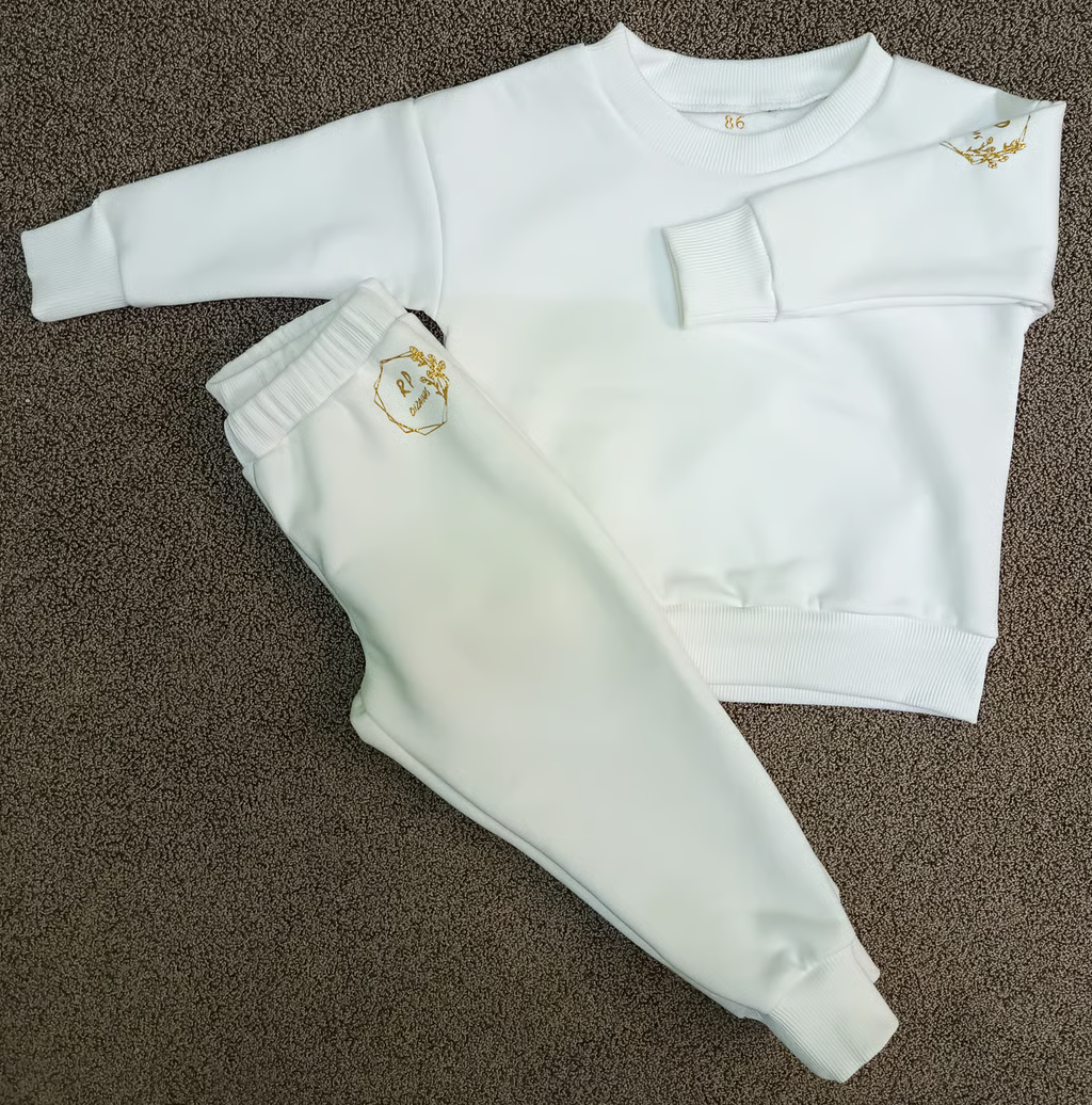 RP DIZAINAS Kids Unisex Tracksuit 2 Piece Activewear Sports Casual