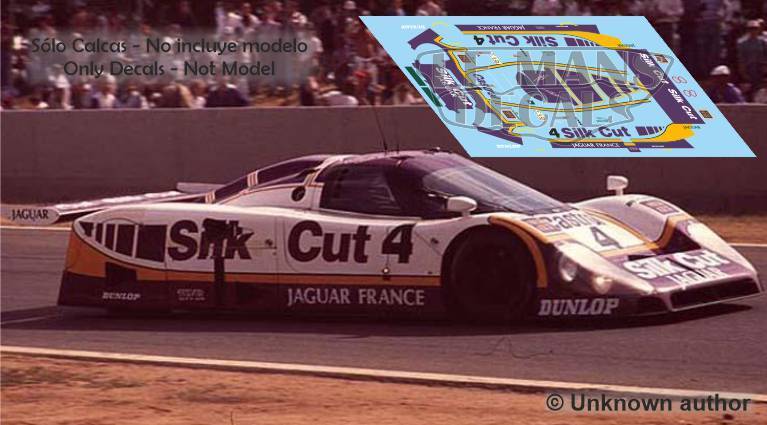 Jaguar XJR9 - Le Mans 1988 Silk Cut | Slot it