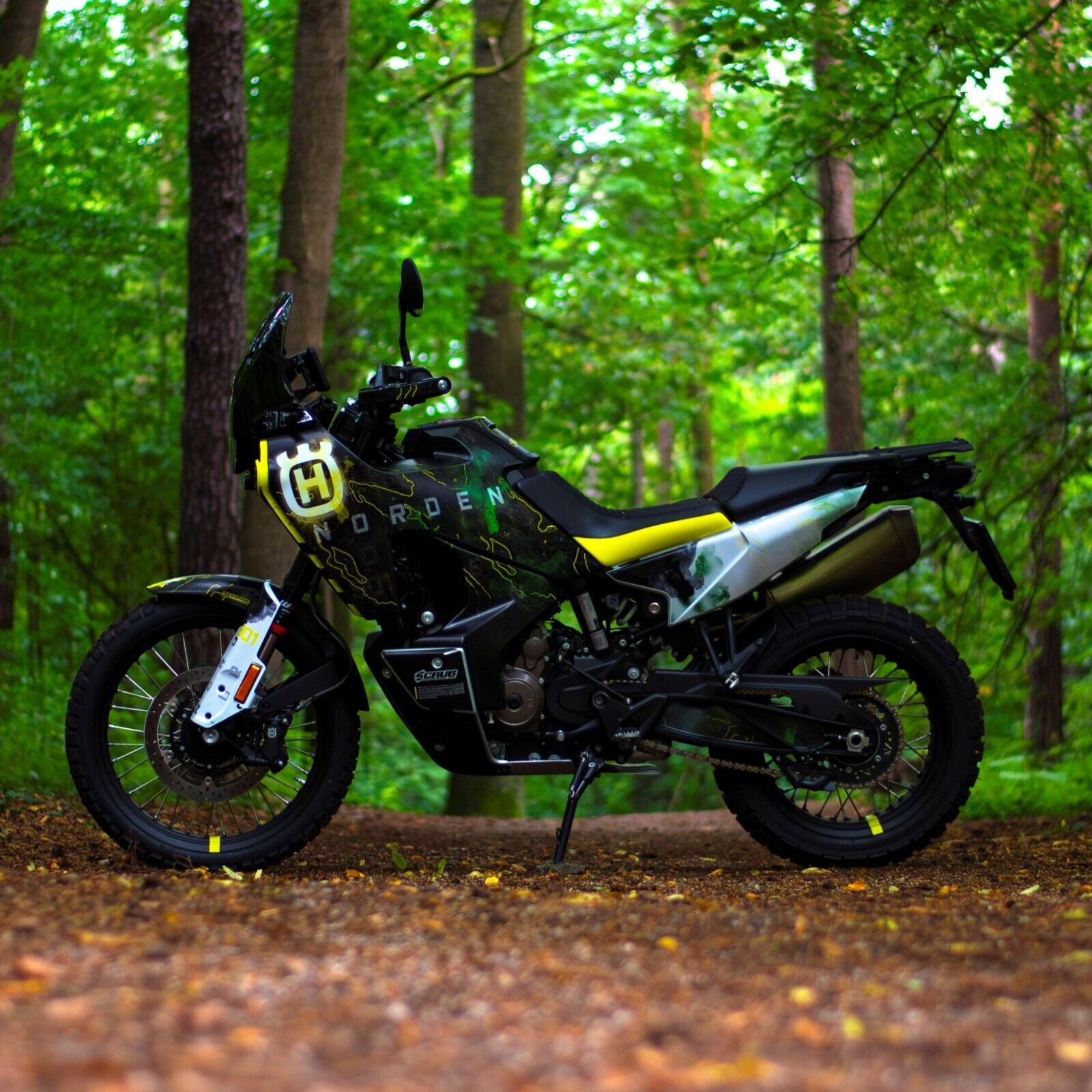 Graphics kit Husqvarna Norden 901  2020 2021 2022 2023 2024 Decals Stickers