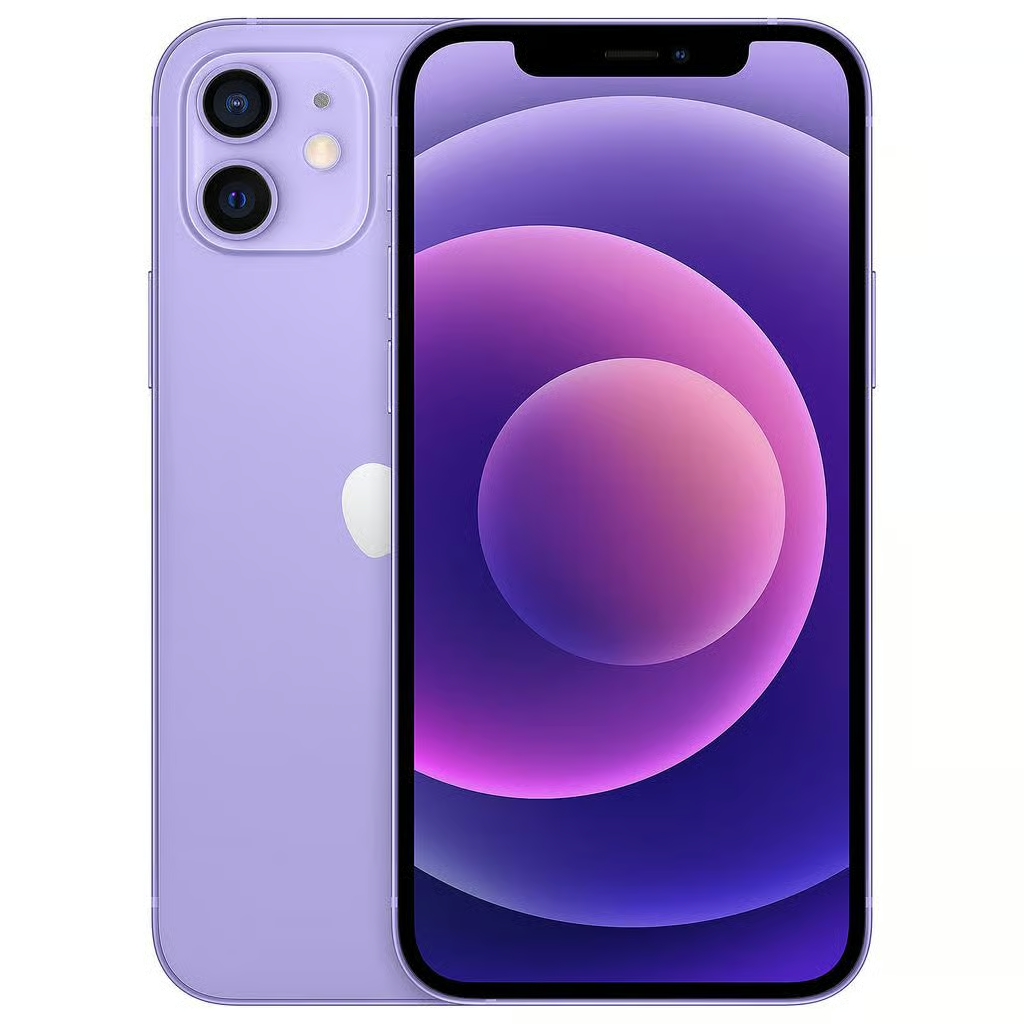 Apple iPhone 12 – 64 128 256 GB Black White Blue Red Green Purple EXCELLENT