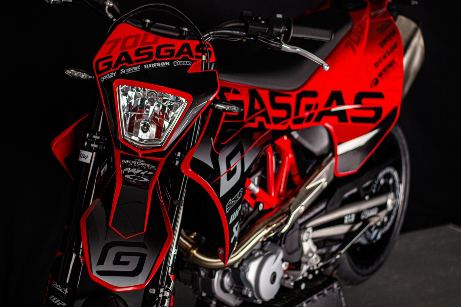 Gas Gas SM 700 Supermoto 2022 2023 2024 Graphics decals stickers kit set
