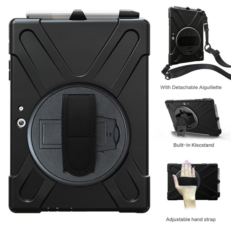 Stand Case For Microsoft Surface Go 4 3 2 1st Heavy Duty Shockproof Armor Cover - Picture 21 of 47