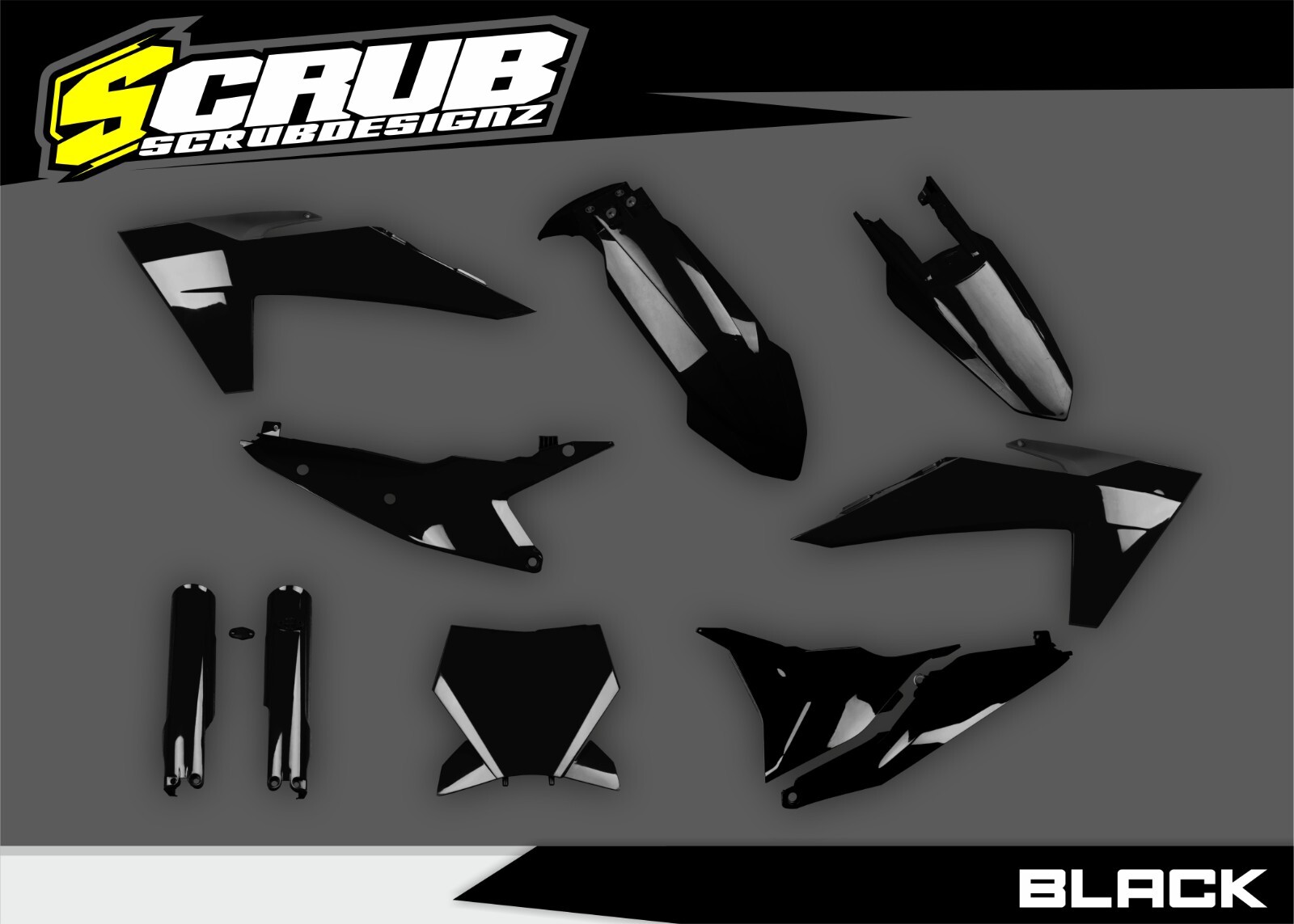 Plastics + Graphics KTM 2023 2024 XC XC-F SX SX-F