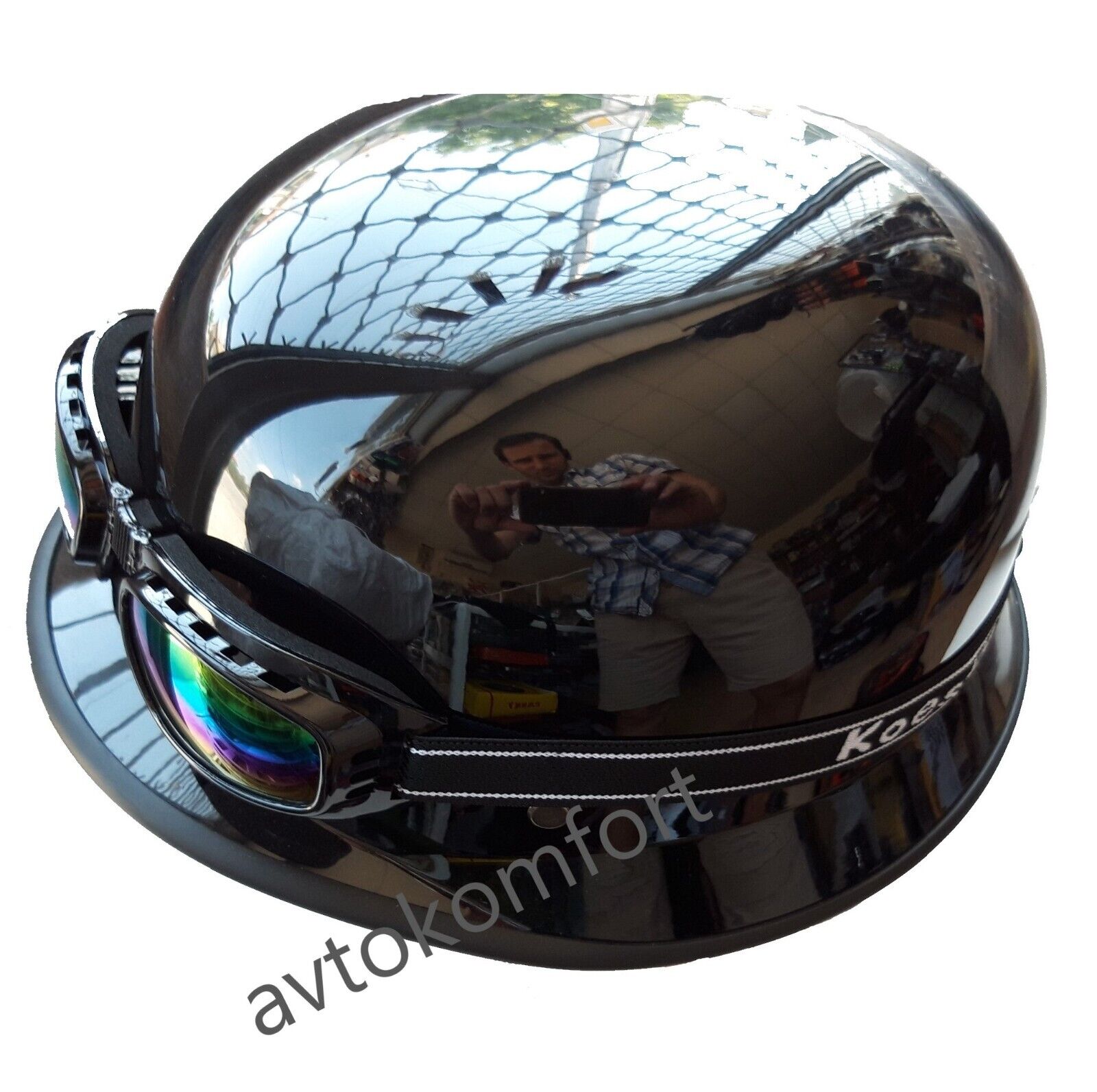 Casque Moto Rétro 3/4 Ouvert Double Visière – Style Vintage Homme/Femme, Approuvé ECE/DOT, Léger Et Confortable Pour Scooter & Cruiser