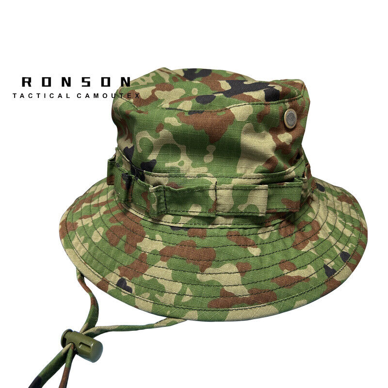 Tactical Hunting Camouflage Wide Brim BONNIE Hat Outdoor Camping Fishing Cap - Picture 42 of 93
