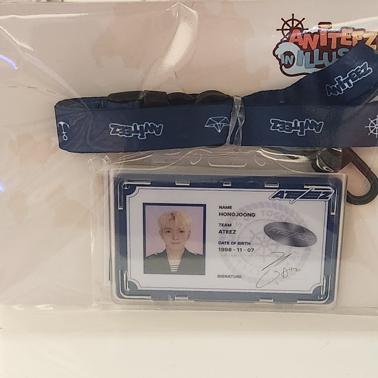 ATEEZ サン WAVE ILLUSION トレカ セット ATEEZ ADVENTURE ID SET ADVENTURE POPUP ANITEEZ IN ILLUSION