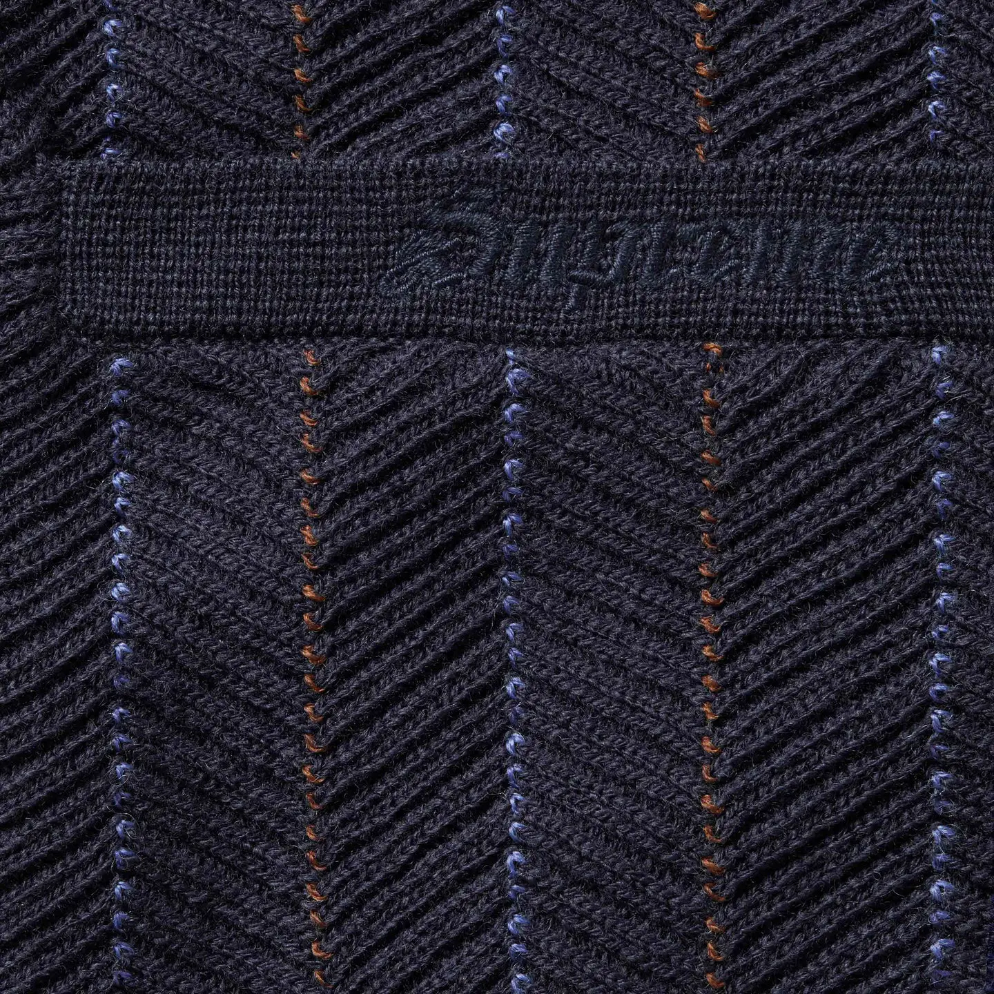 Supreme Herringbone Cardigan Black Navy Pink 3colors SS25