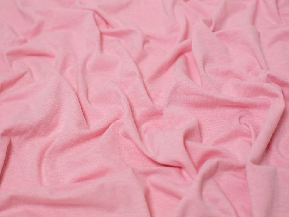 Minerva Melange Cotton Jersey Stretch Knit Fabric 150cm / 60" Wide - per metre - Picture 50 of 55
