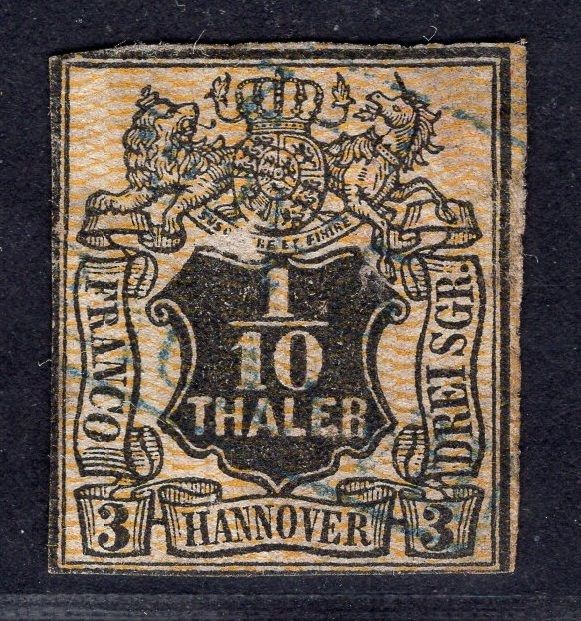 Hannover Michel No. 7 (postmarked)