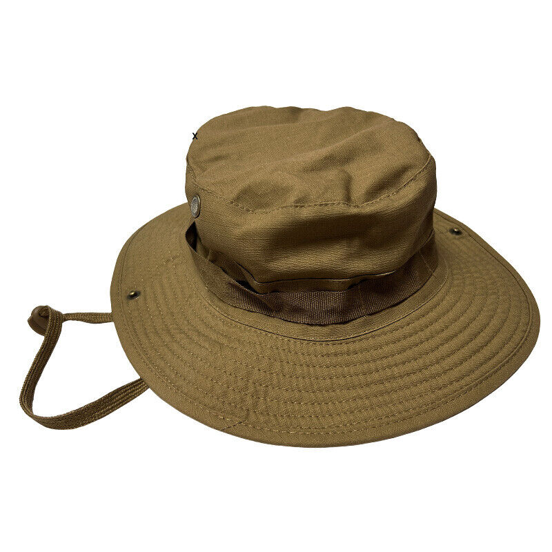 Tactical Hunting Camouflage Wide Brim BONNIE Hat Outdoor Camping Fishing Cap - Picture 71 of 93