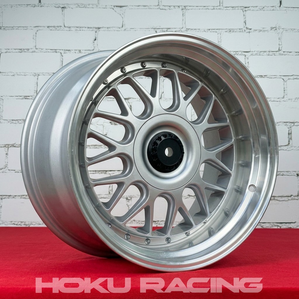 4 cerchi a piatto profondi 18" stile LM 5X120 per BMW F06 F10 F30 F32 E90 E46