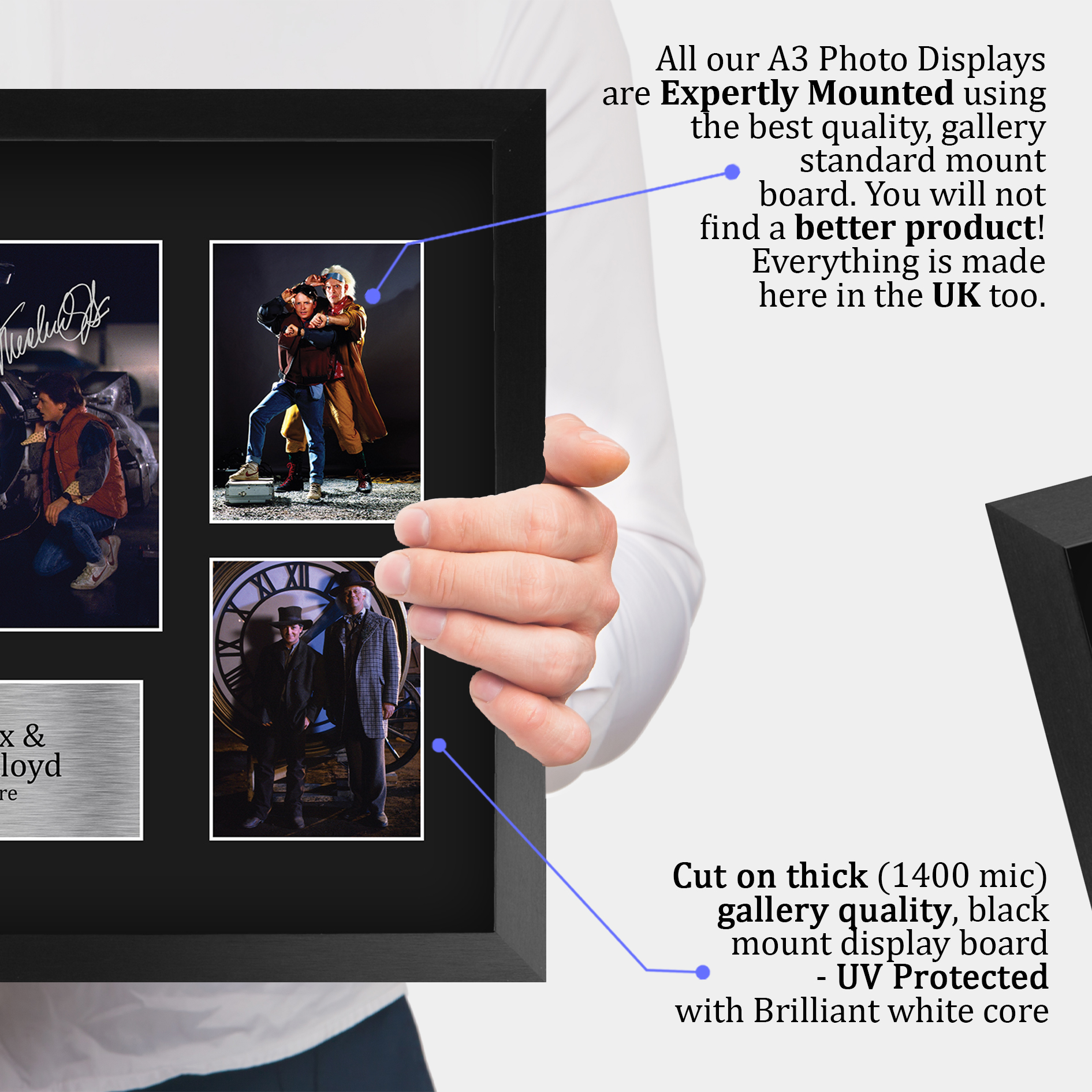 Regalo autógrafo firmado por Michael J. Fox estampado A4 para un fanático de Regreso al Futuro - Imagen 21 de 24