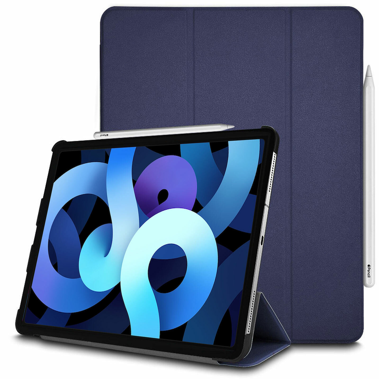 For Apple iPad Air 11 Inch 2025 M3 / 2024 M2 Slim Leather Stand Case Fold Cover - Picture 17 of 24