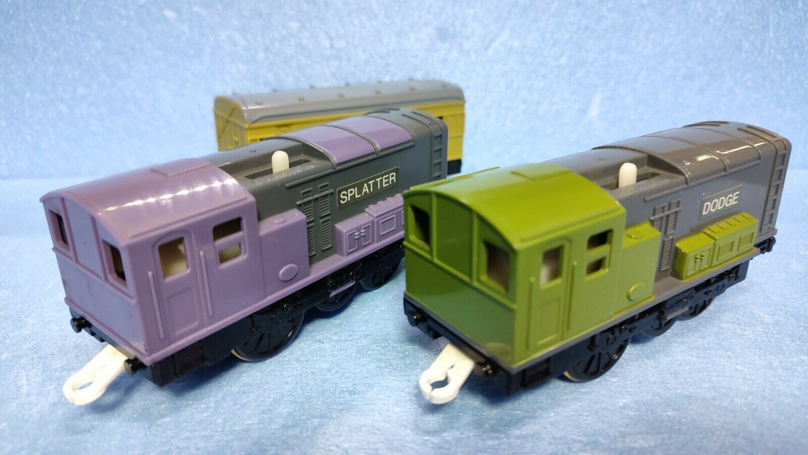 TOMY PLARAIL THOMAS & Friends Dodge and Splatter Train Set Rare Japan Very Good $76.99