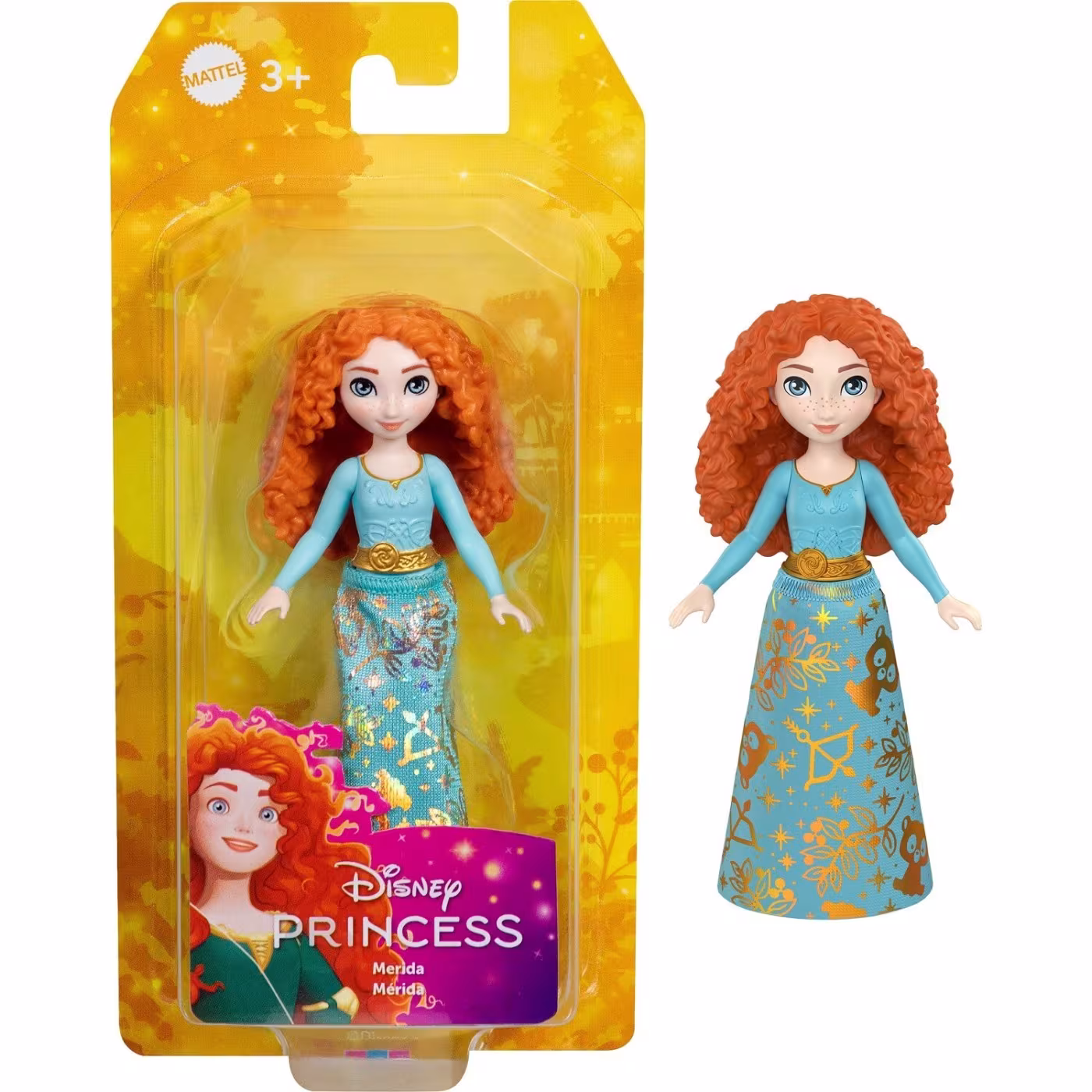 Mattel Disney Princess & Frozen 9 cm mini bambola articolata nuova scegli modello - Foto 72 di 76