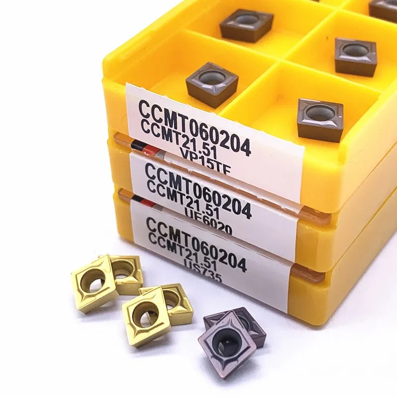 High Performance Tungten Carbide Cutters Inserts For Lathe CNC VMC Machines - Foto 7 di 7