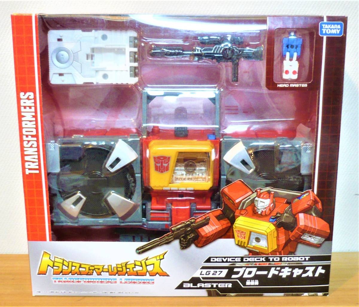 TRANSFORMERS LEGENDS LG27 Broadcast Robot Base Mode Headmaster Figure Nuevo EUR 181,25 - PicClick ES