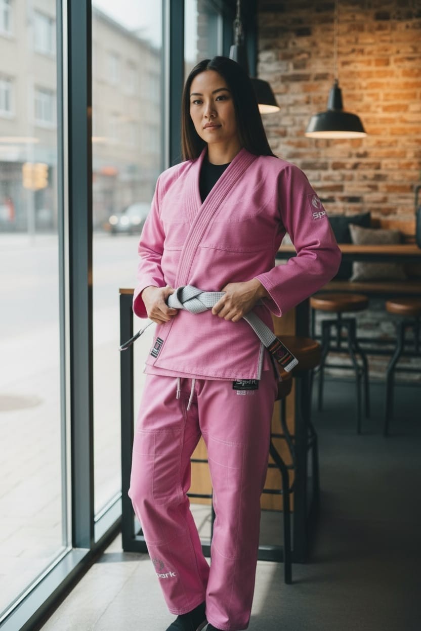 Women’s BJJ Gi Brazilian Jiu Jitsu Kimono W0–W5 Made in Sialkot Pakistan