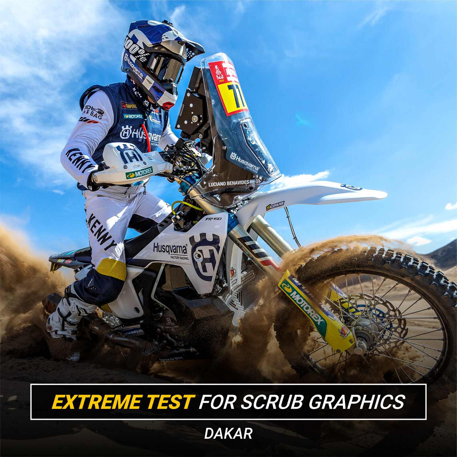 KTM graphics SXC 625 640 660 LC4 1999 - 2007 Decal set SCRUB  * ENDURO * LC4-E