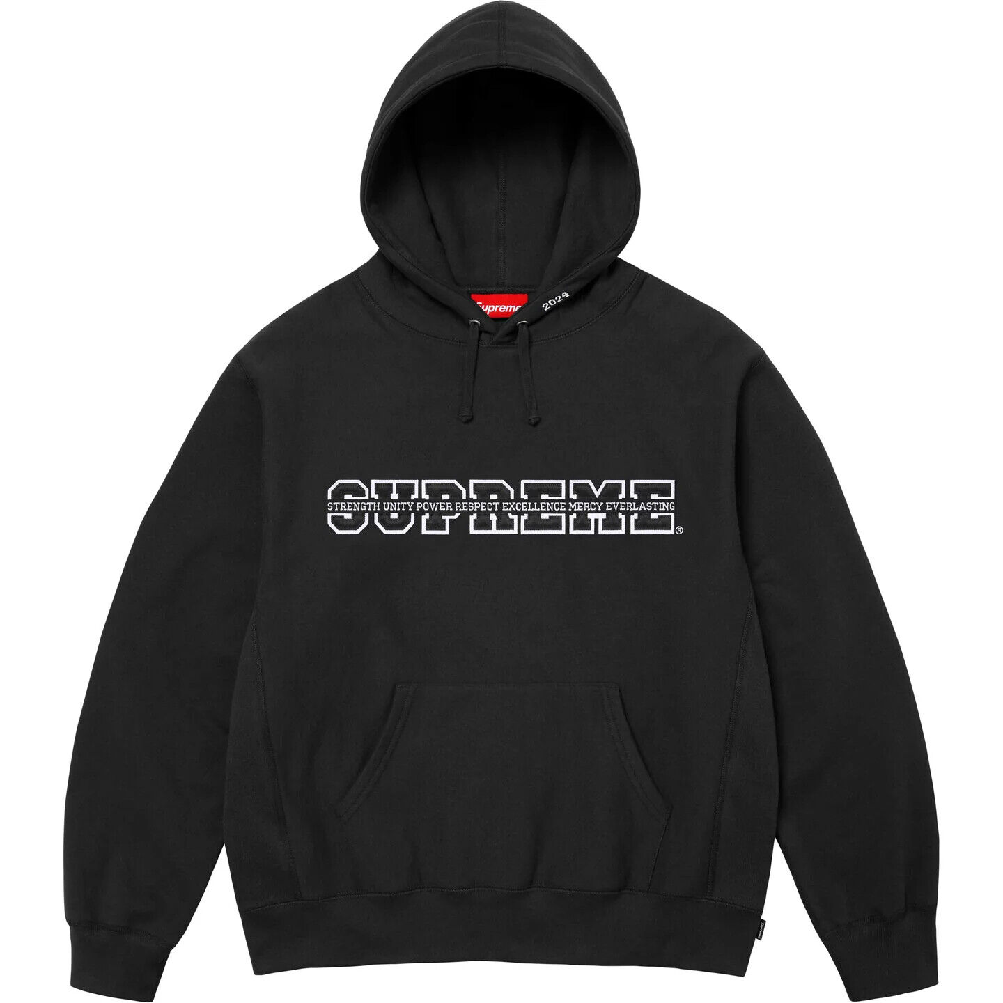 Supreme Collegiate Acronym Hooded Sweatshirt 5colors FW24 | eBay UK