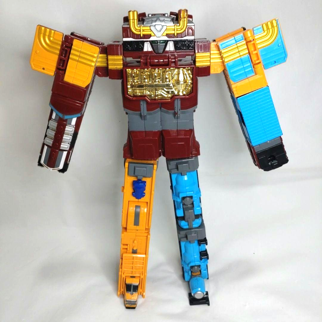 BANDAI POWER RANGERS Tokkyuger ToQger DX DieselOh Megazord Ressha Train ...