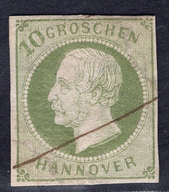Hannover Michel No. 18 cancelled