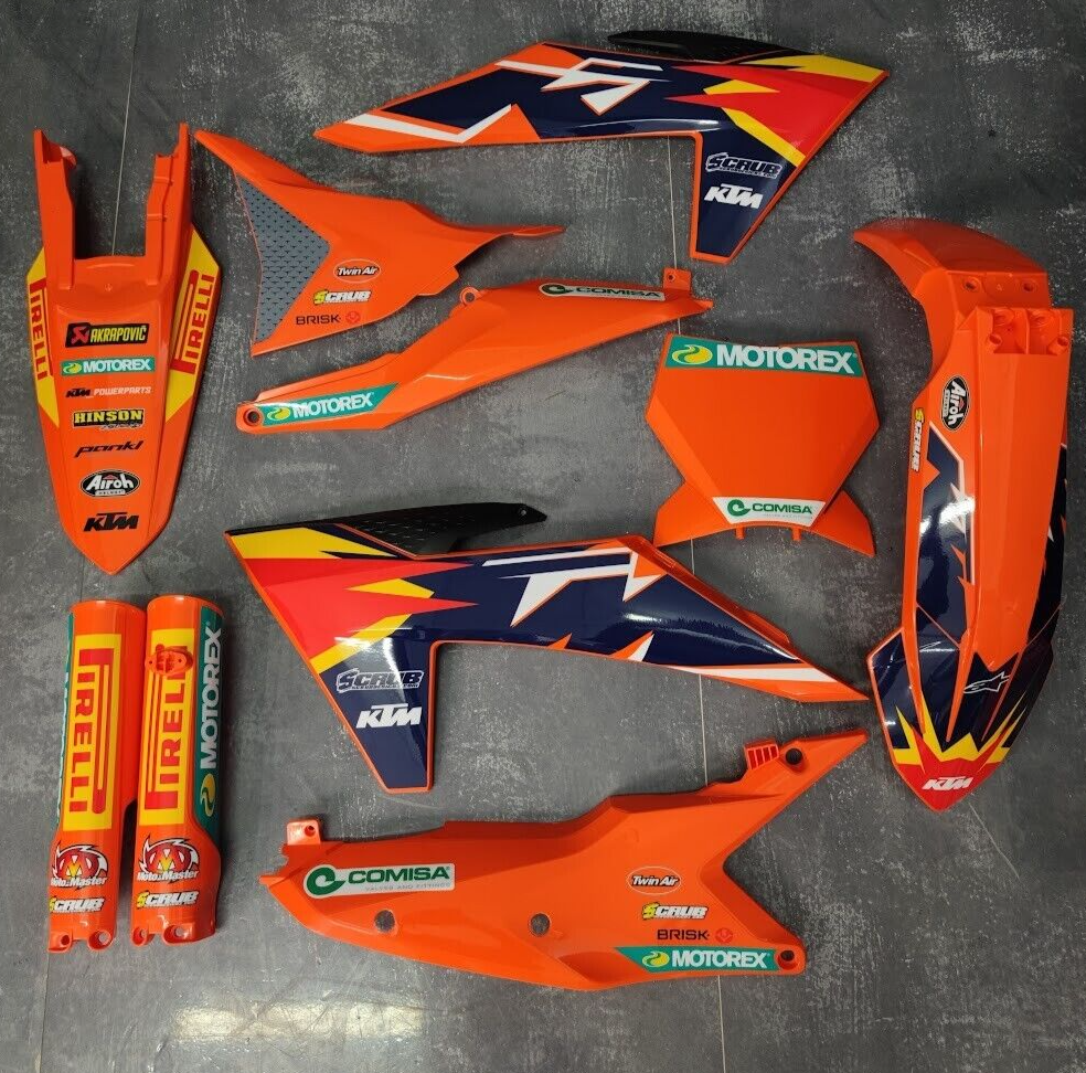 Plastics + Graphics KTM 2025 SX SX-F XC XC-F Factory Replica