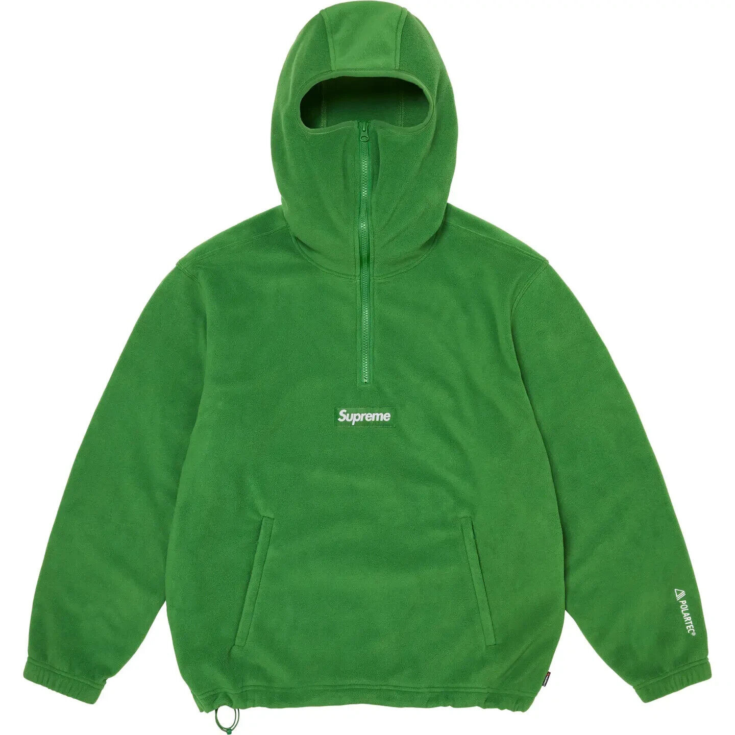 Supreme Polartec Facemask Half Zip Hooded Sweatshirt 6colors FW24