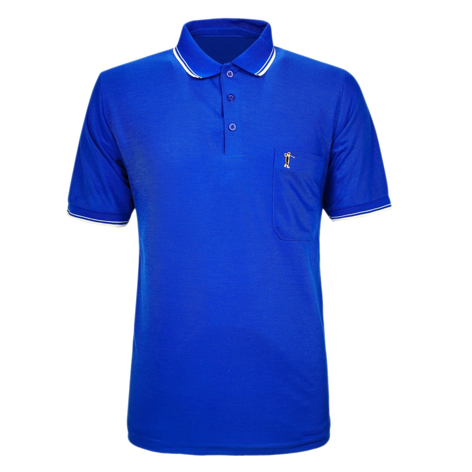Polo para hombre con bolsillo súper ligero camiseta manga corte mixto...