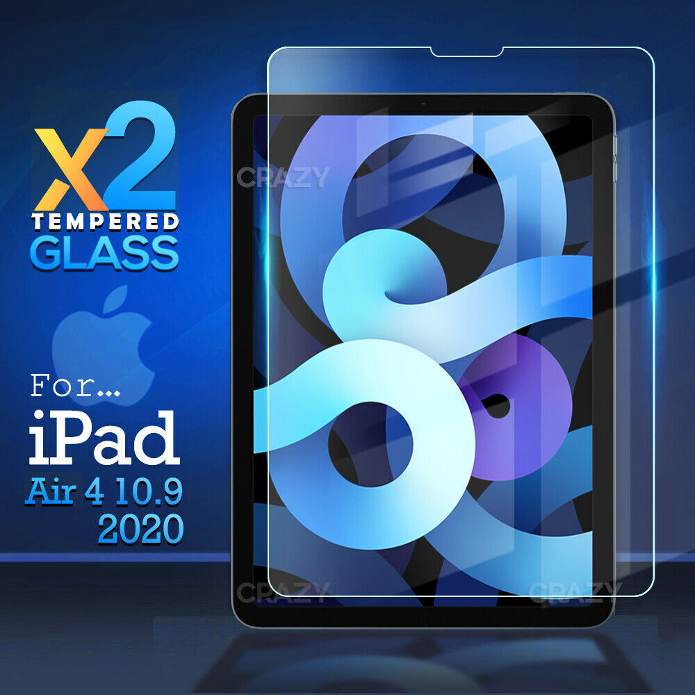 2X Tempered Glass Screen Protector For Apple iPad 10th 9th 8th 7th 6th Air mini - Picture 35 of 43