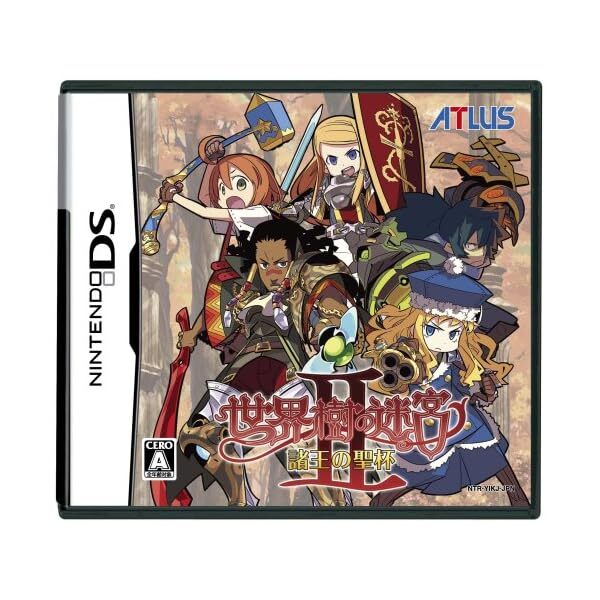 Nintendo DS Sekaiju no Meikyuu 2 Etrian Odyssey II F/S w/Tracking# Japan New JP