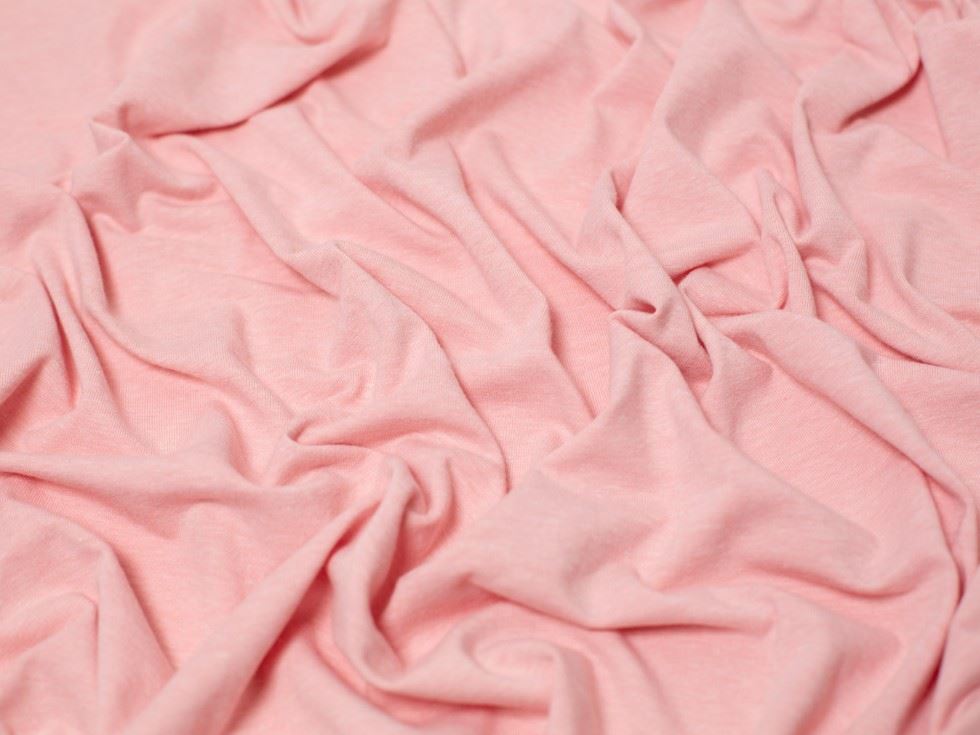 Minerva Melange Cotton Jersey Stretch Knit Fabric 150cm / 60" Wide - per metre - Picture 32 of 55